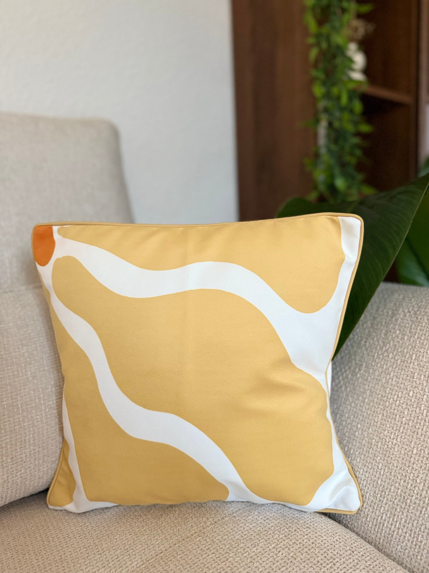 Housse de coussin Pétales 40x40 cm Toi d'abord