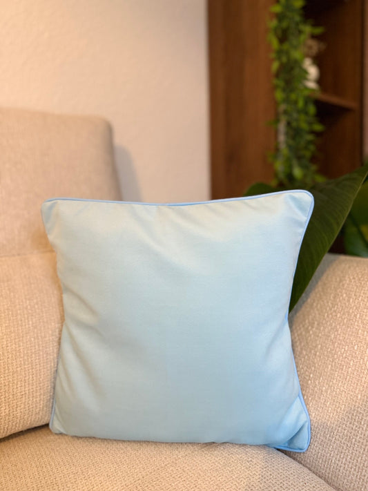 Housse de coussin uni 40x40cm Toi d'abord