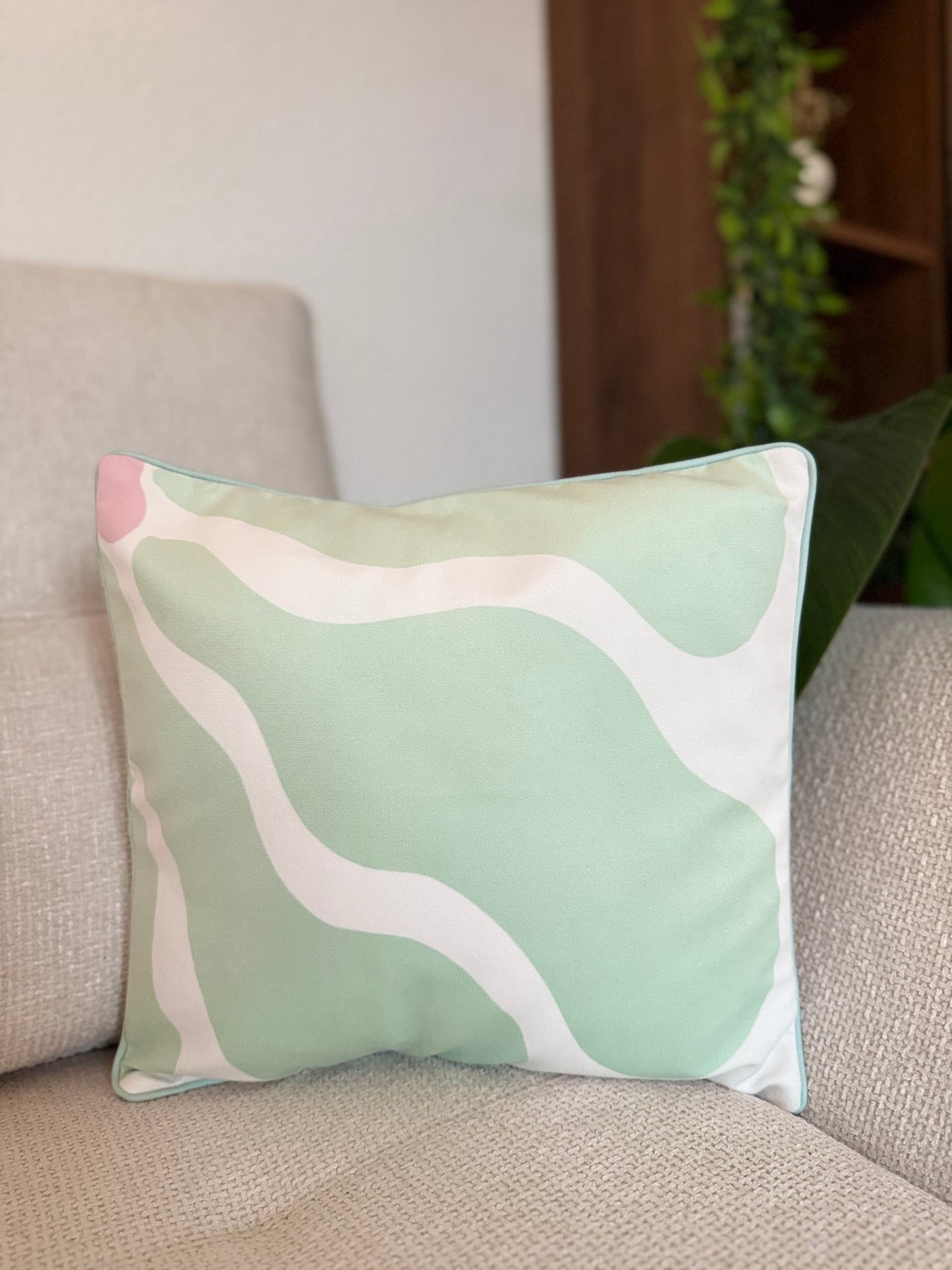 Housse de coussin Pétales 40x40 cm Toi d'abord