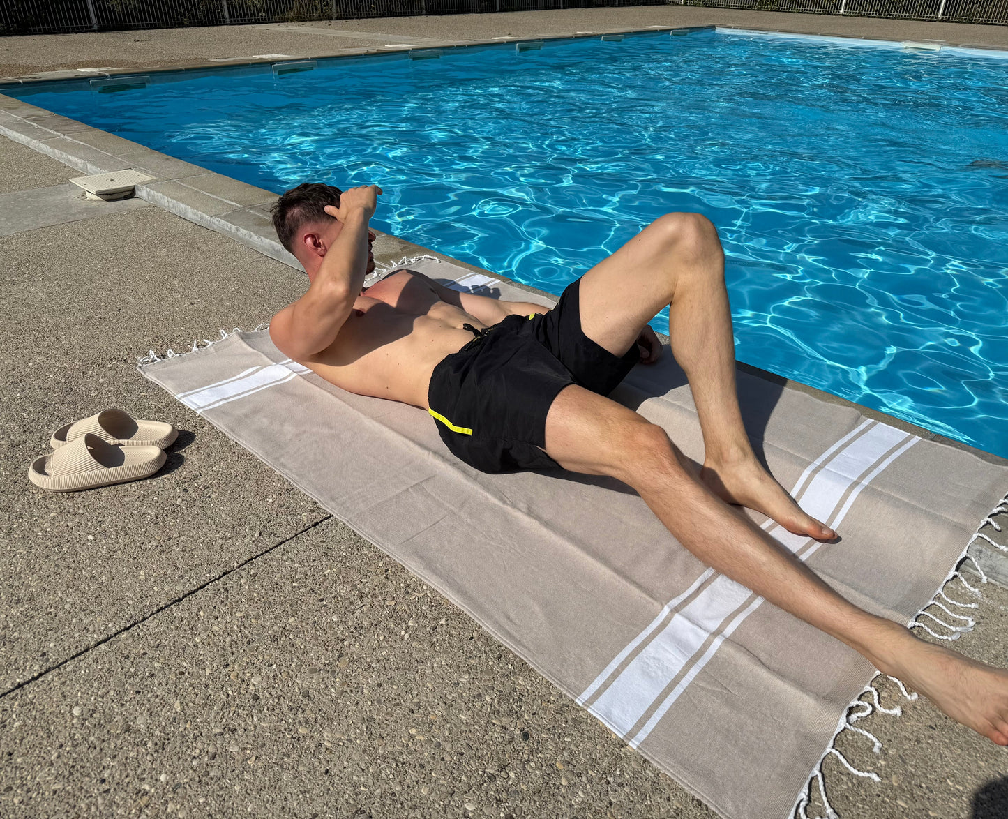 Fouta doublée éponge Toi d'abord
